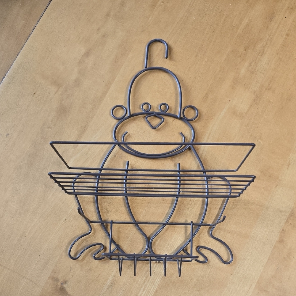 Wire Monkey Bathroom Caddy in Dark Bronze